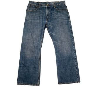 Levi's SilverTab Jeans Men 38x32 Blue Bootcut Relaxed Fit Denim